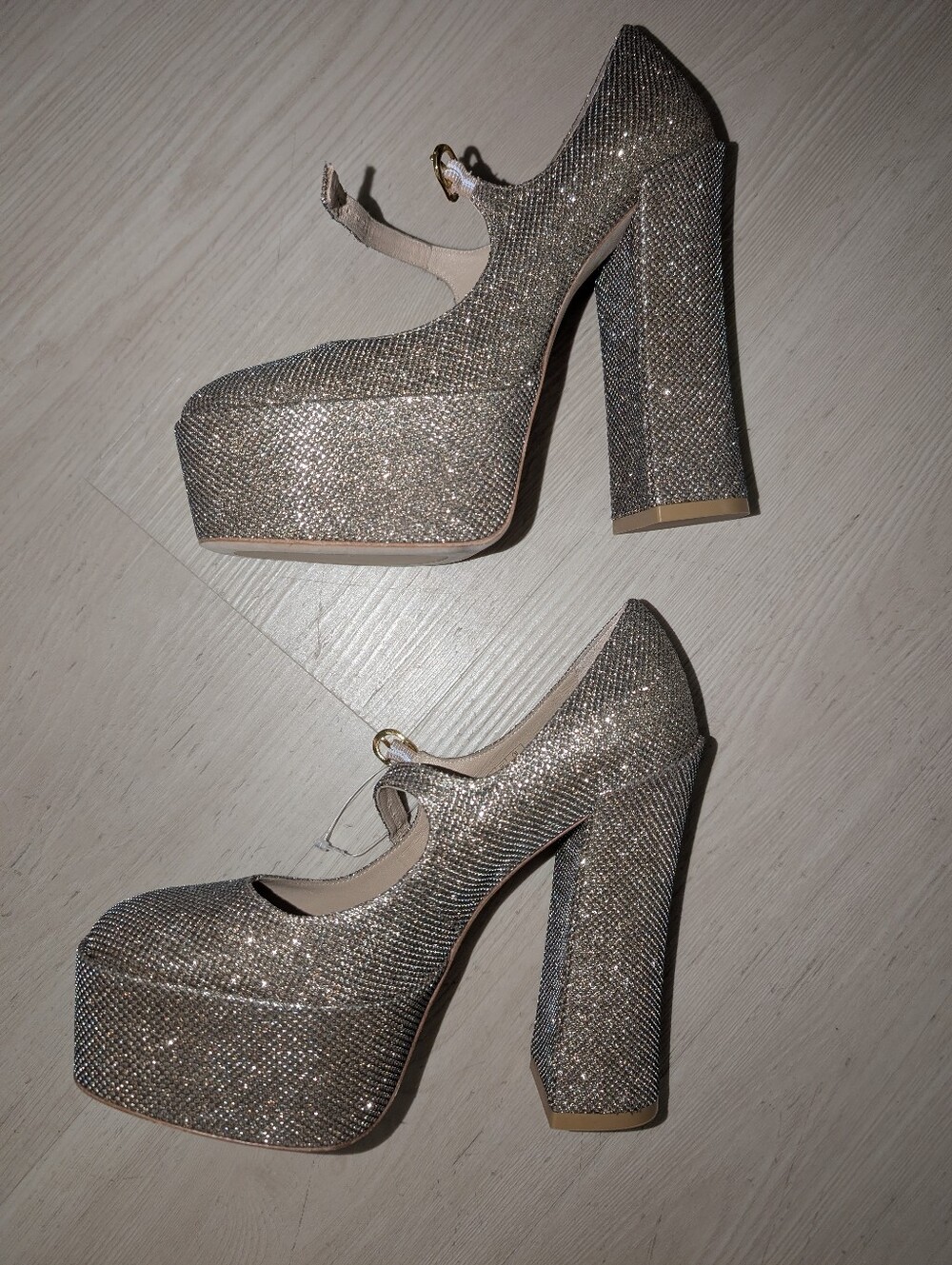 Stuart Weitzman Mary jane skyhigh 145 New With Hangtag